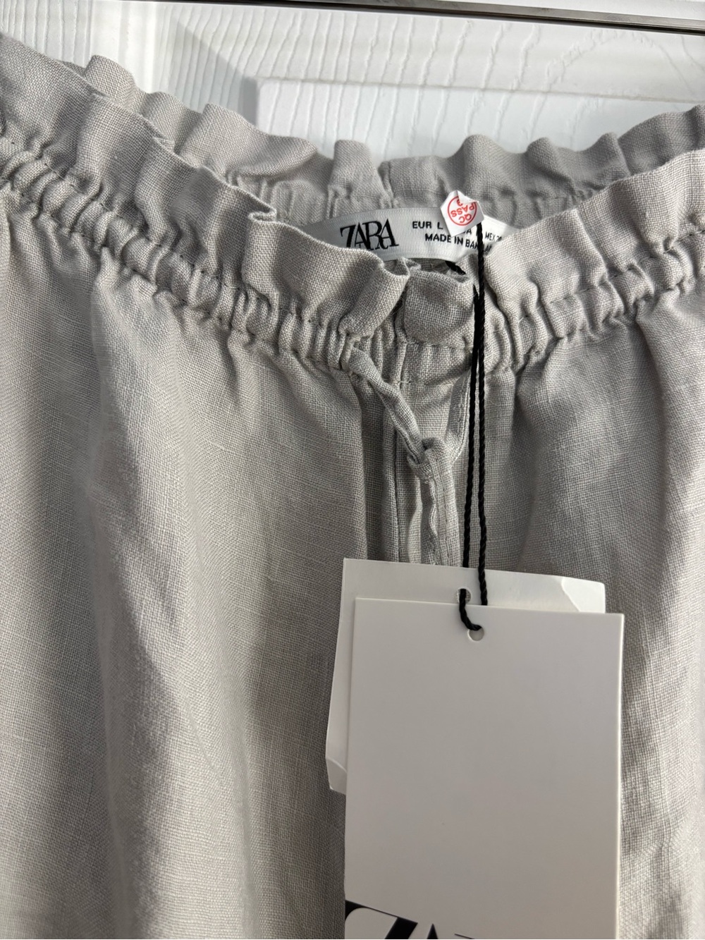 Zara Linen Halter Top & Linen Palazzo Pants - Picture 7 of 7